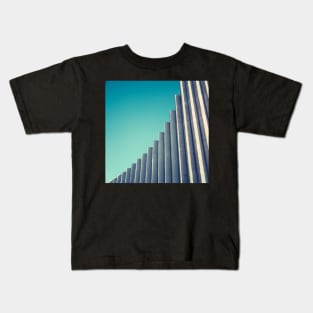 Abstract Reykjavik Architecture Kids T-Shirt